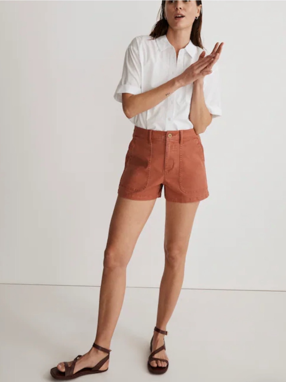 EUC Madewell Perfect Vintage Fatigue Short - Salvaged Barn - Stretch
